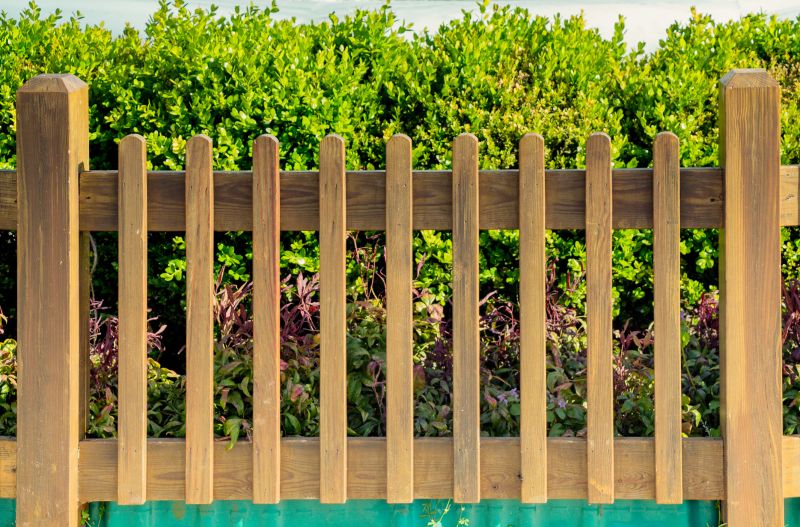 Treated Fence Installation